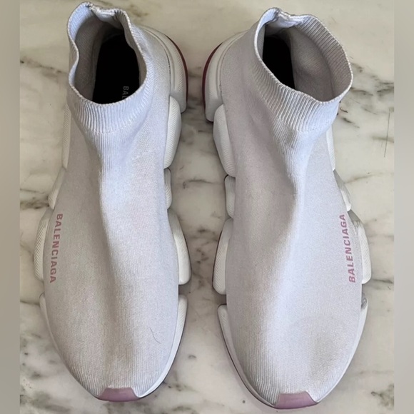 Balenciaga Speed Trainer Sock Sneaker Shoes 40 - Picture 3 of 12